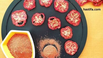 آموزش درست کردن گوجه فرنگی خشک شده خانگی به روش ساده