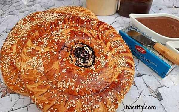 آموزش درست کردن نان ازبکستانی صبحانه به روش خانگی
