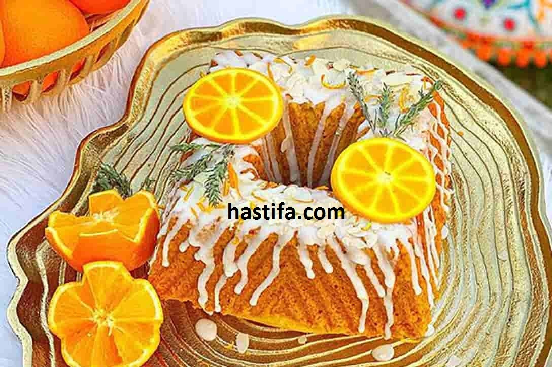 آموزش درست کردن کیک پرتقالی خوش طعم با سس ویژه