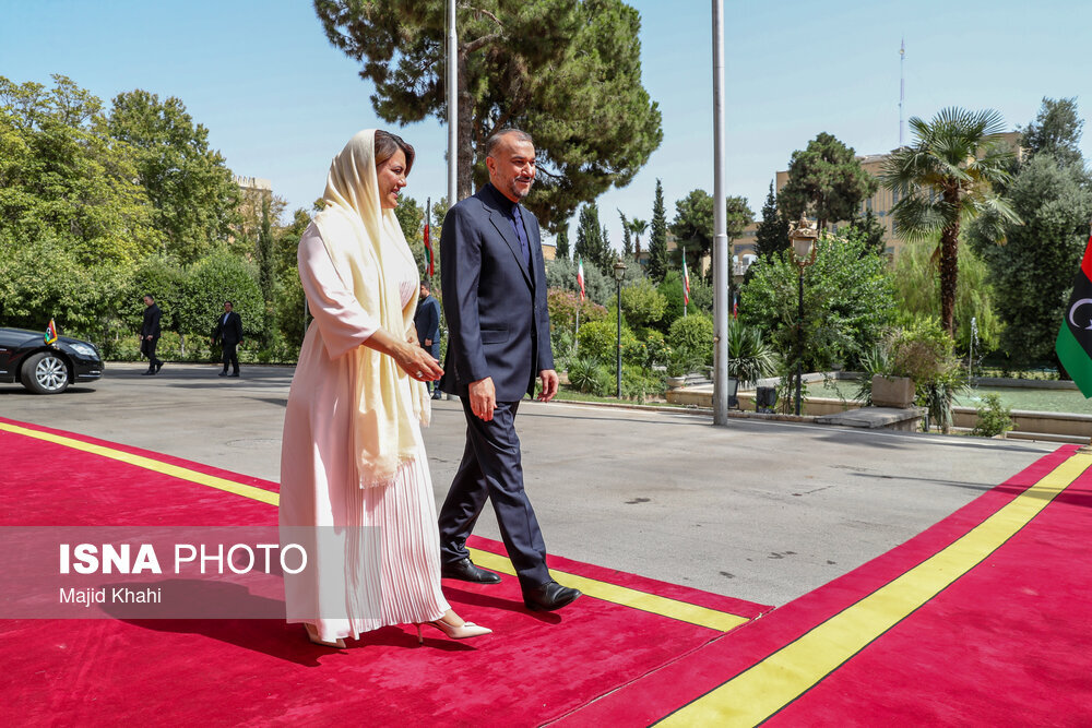 تصاویر وزیر خارجه ایران