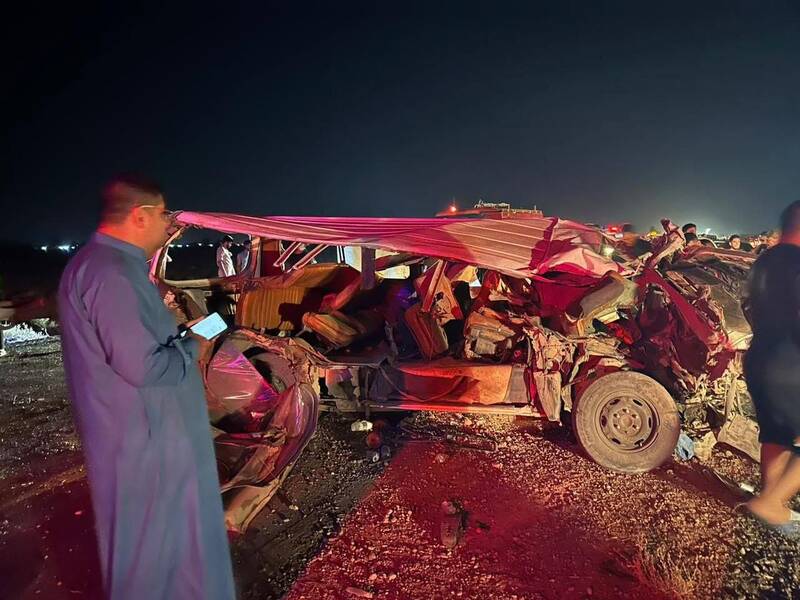 تصادف دو ون در عراق