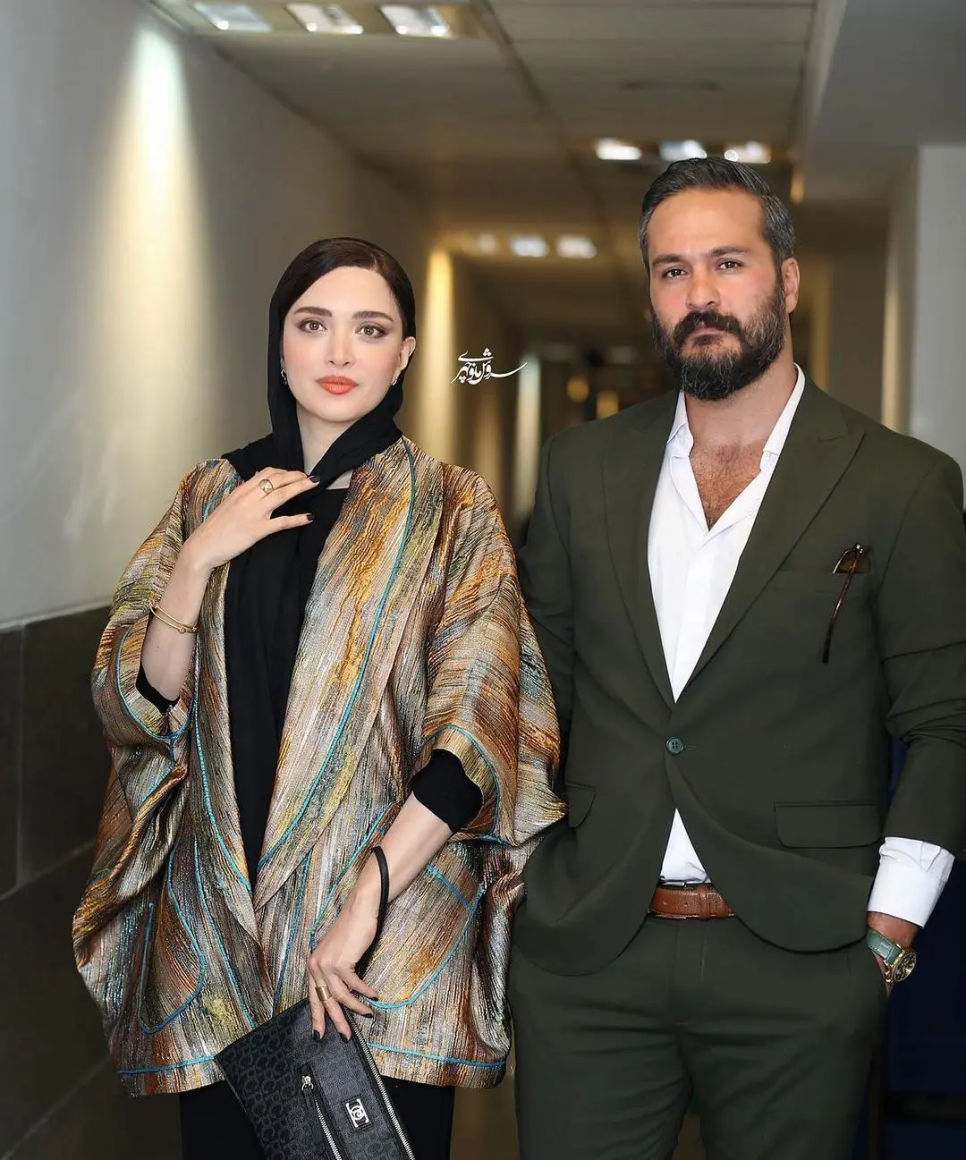 عکس جدید بهنوش طباطبایی و میلاد کی مرام