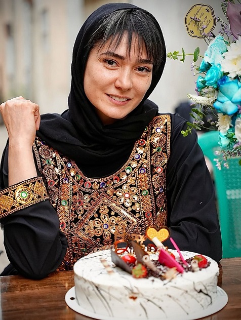 عکس تولد صمیمانه مینا وحید