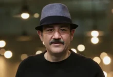 فیلم افتادن مهران غفوریان از بالای دکور