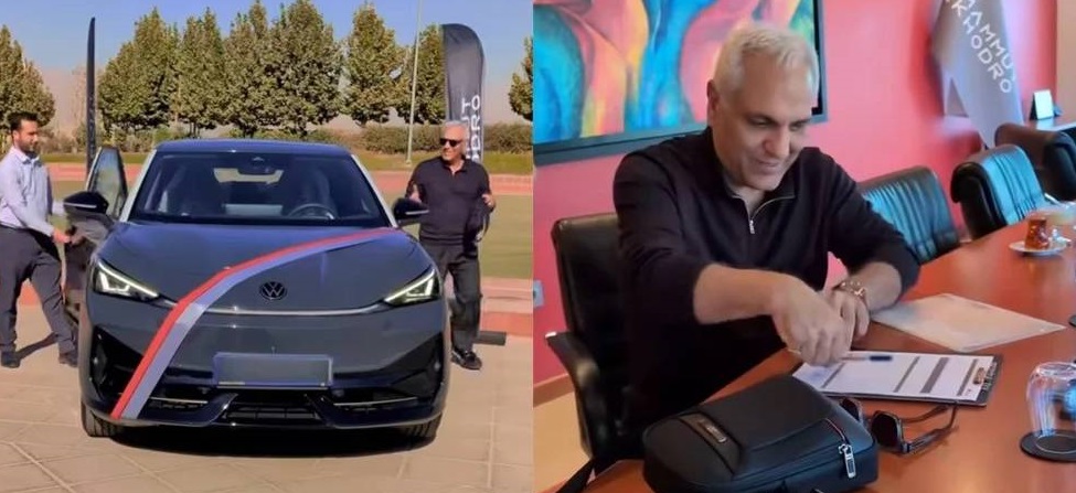 رونمایی مهران مدیری از ماشین لاکچری اش رونمایی مهران مدیری از ماشین لاکچری اش