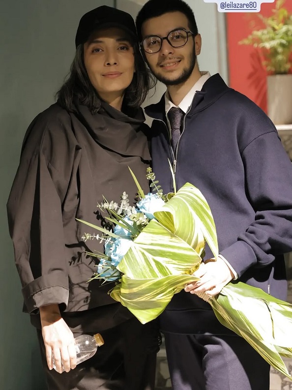 بازیگر شدن سپنتا پسر لیلا زارع