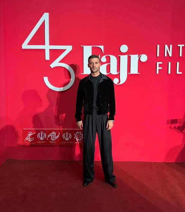 عکس جانر توپجو در جشنواره فیلم فجر عکس جانر توپجو در جشنواره فیلم فجر