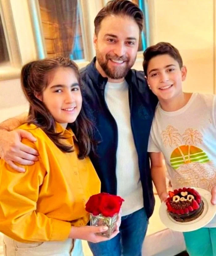 بابک جهانبخش و فرزندانش