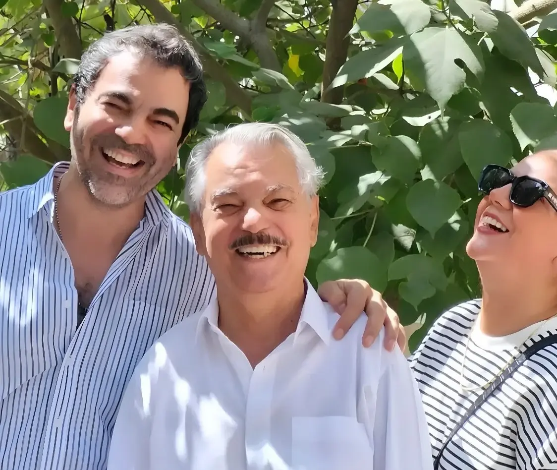 عکس خانوادگی بهزاد خلج